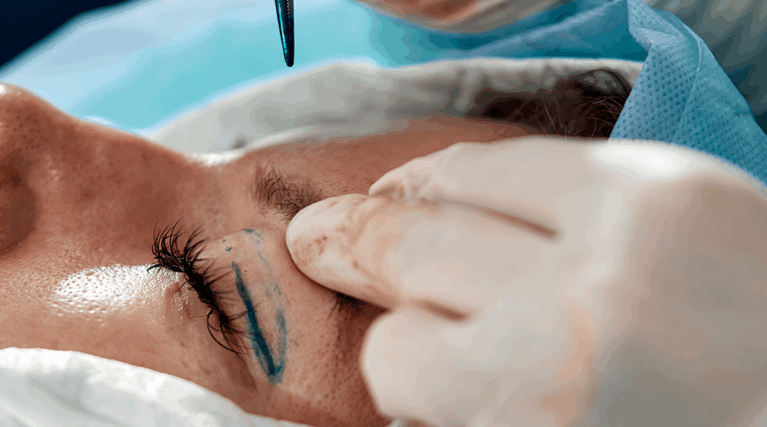 plastyka powiek górnych